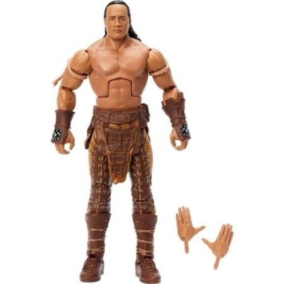 WWE Elite the Rock as the Scorpion King Action Figure 6 inch w/ Accessories - Picture 5 of 6